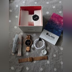 Fossil Rose Gold Smartwatch (Venture HR Gen4 40mm)